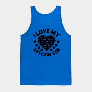 I love my autisom son Tank Top